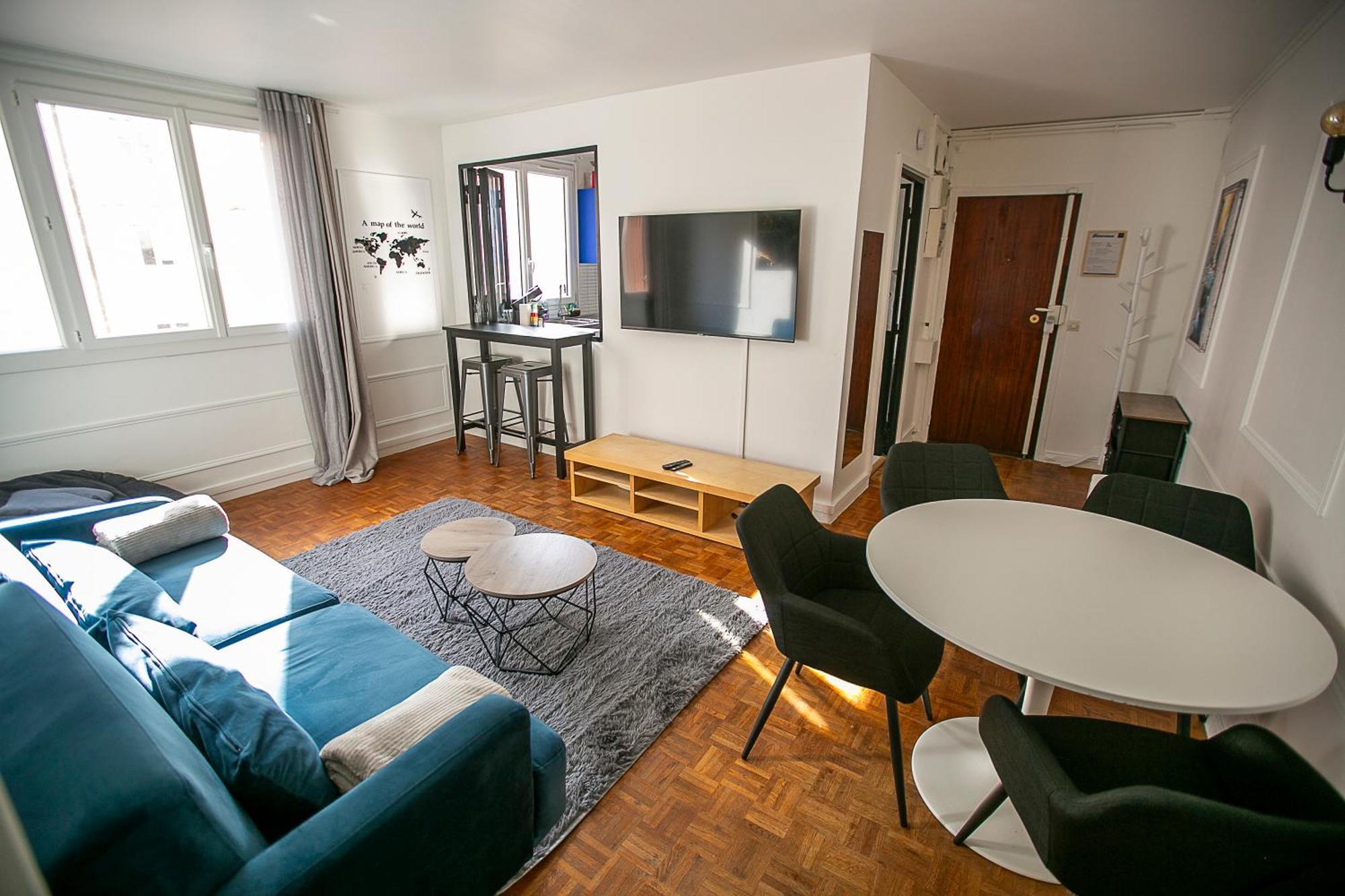 Luxury Appartement Batignole 파리 외부 사진
